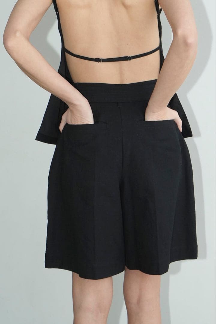 CLANE STITCH BELT HALF PANTS クラネ ハーフパンツ