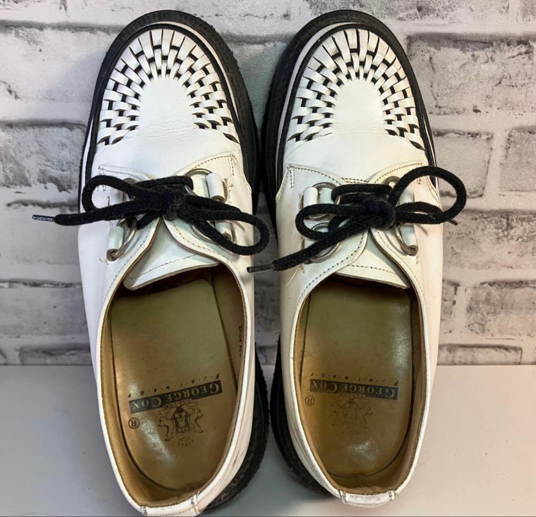 即日発送E COX ジョージコックス ラバーソール