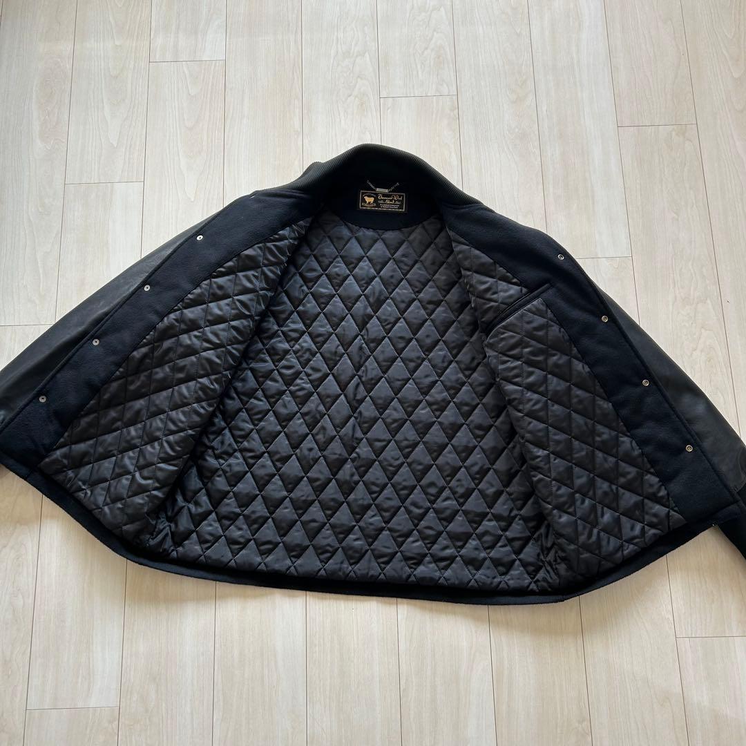 24AW 美品 B.C STOCK タスマニアウールバーシティジャケット 黒L