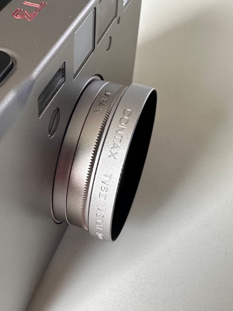CONTAX T3 チタニウムシルバー