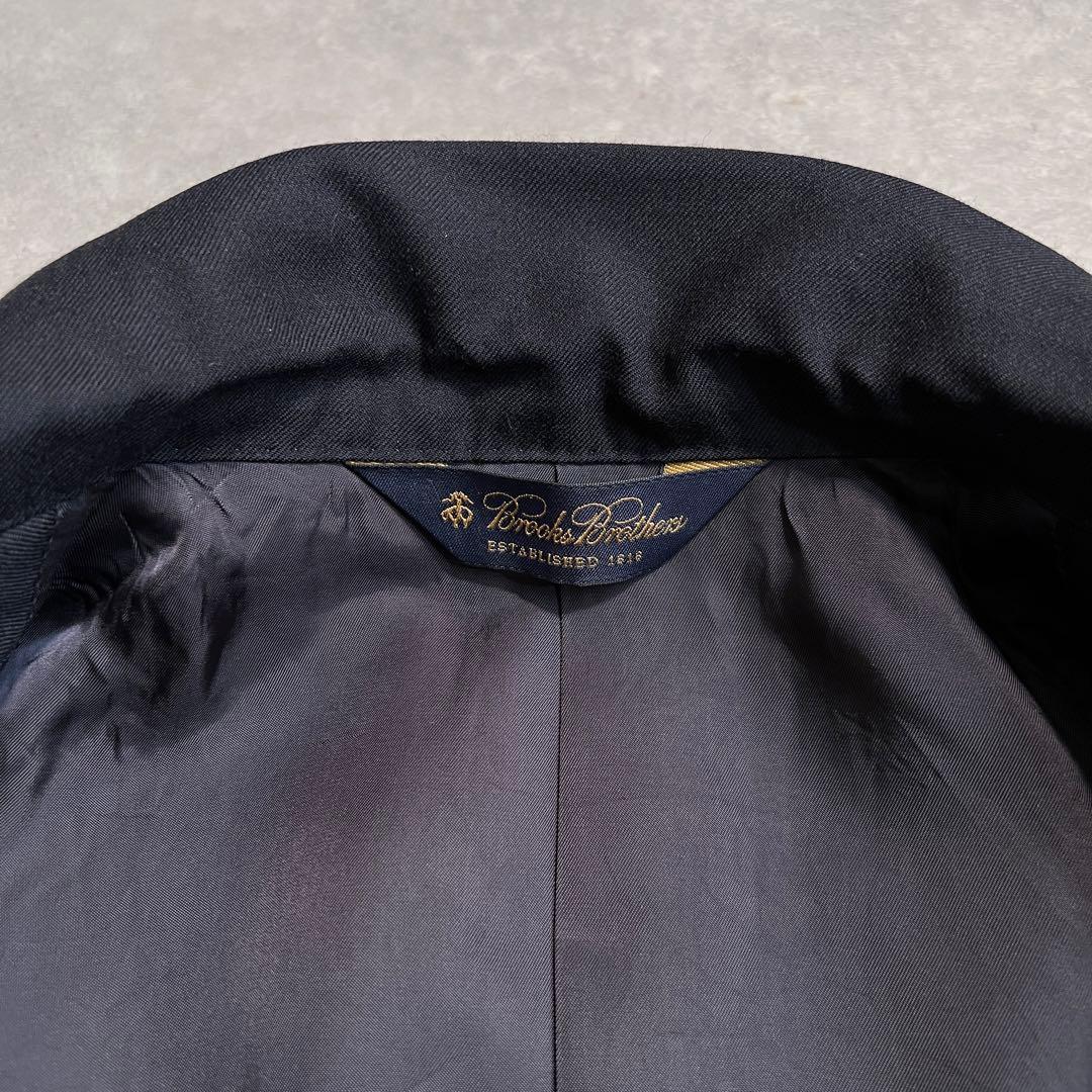 【美品】ブルックスブラザーズ スーツセットアップ ネイビー無地 秋冬 37S