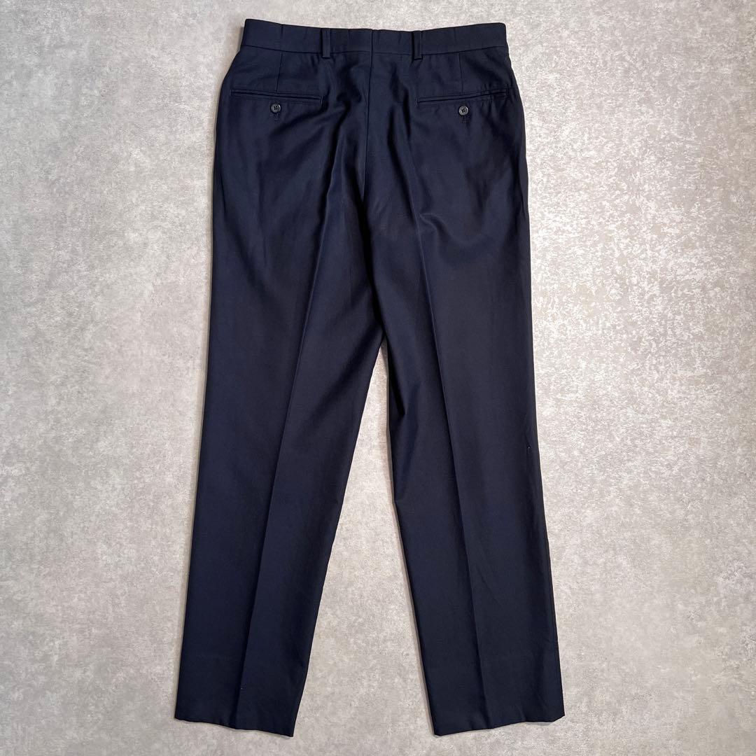 【美品】ブルックスブラザーズ スーツセットアップ ネイビー無地 秋冬 37S