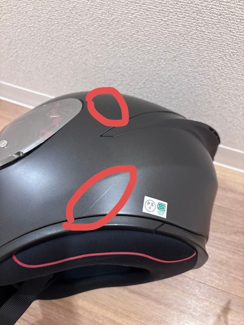 AGV K1 フルフェイス　ヘルメット　バイク　アジアンフィット　PSマーク