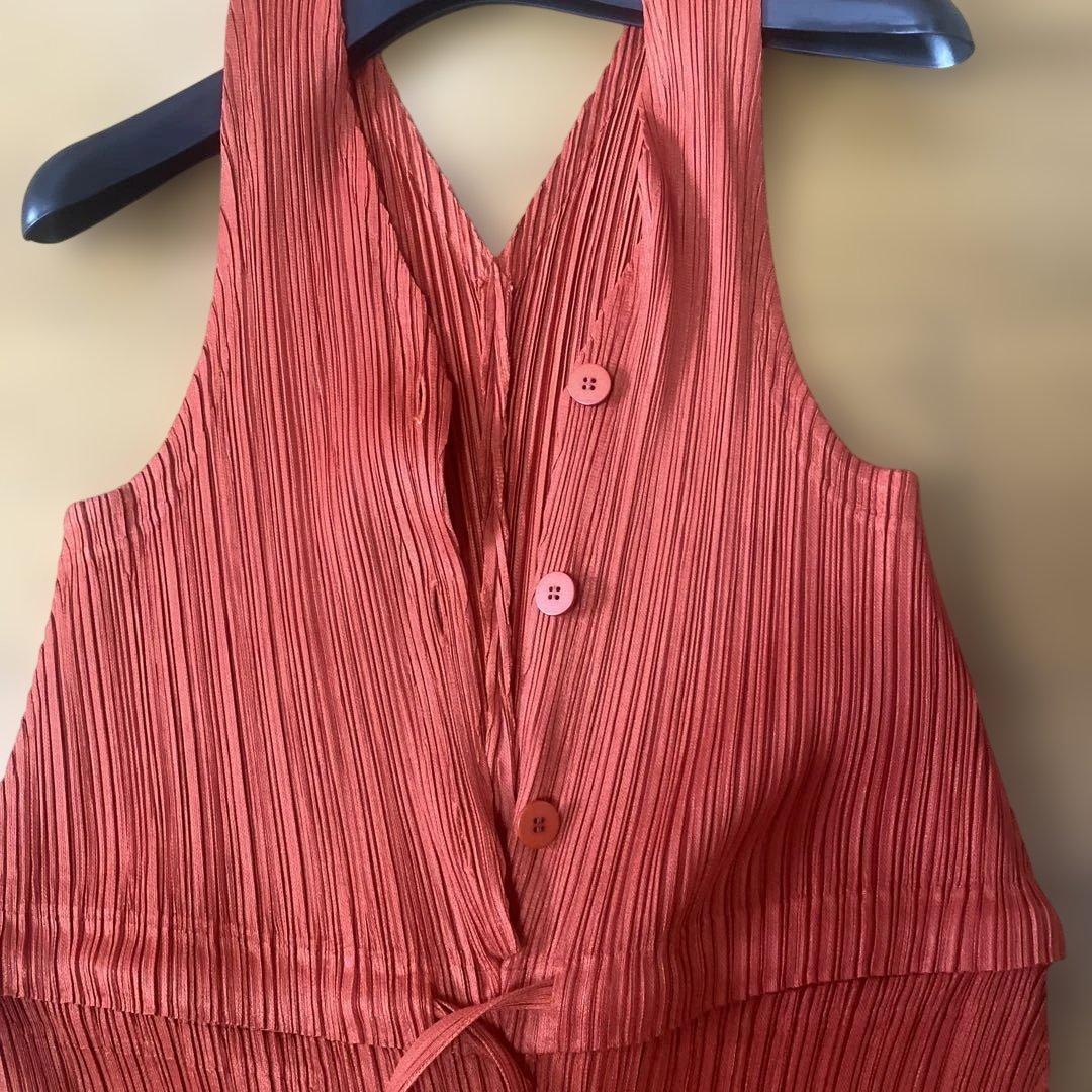 プリーツプリーズイッセイミヤケ　オールインワン パンツ　稀少！！