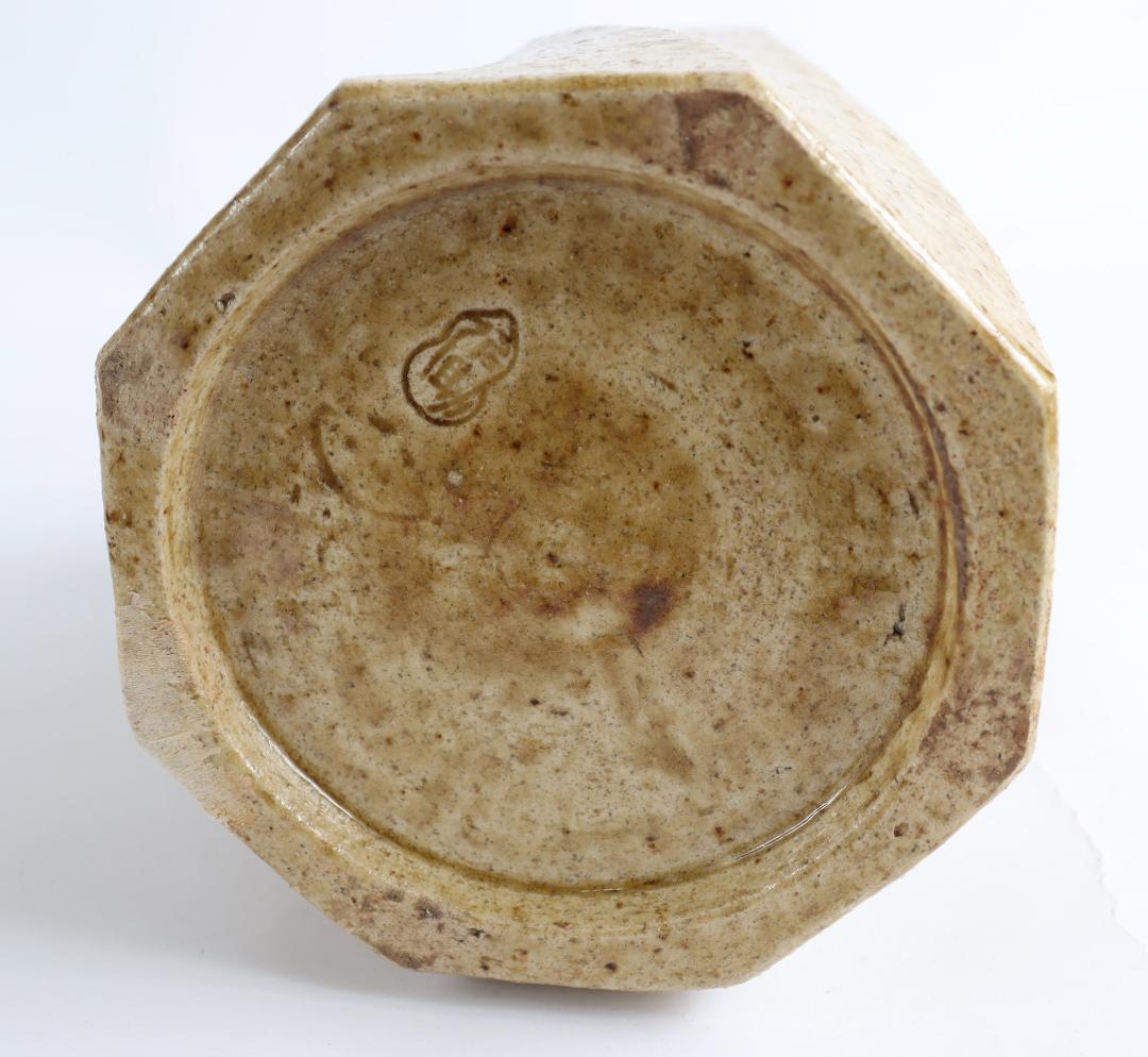 茶道具 黄瀬戸 水指 加藤作助 共箱