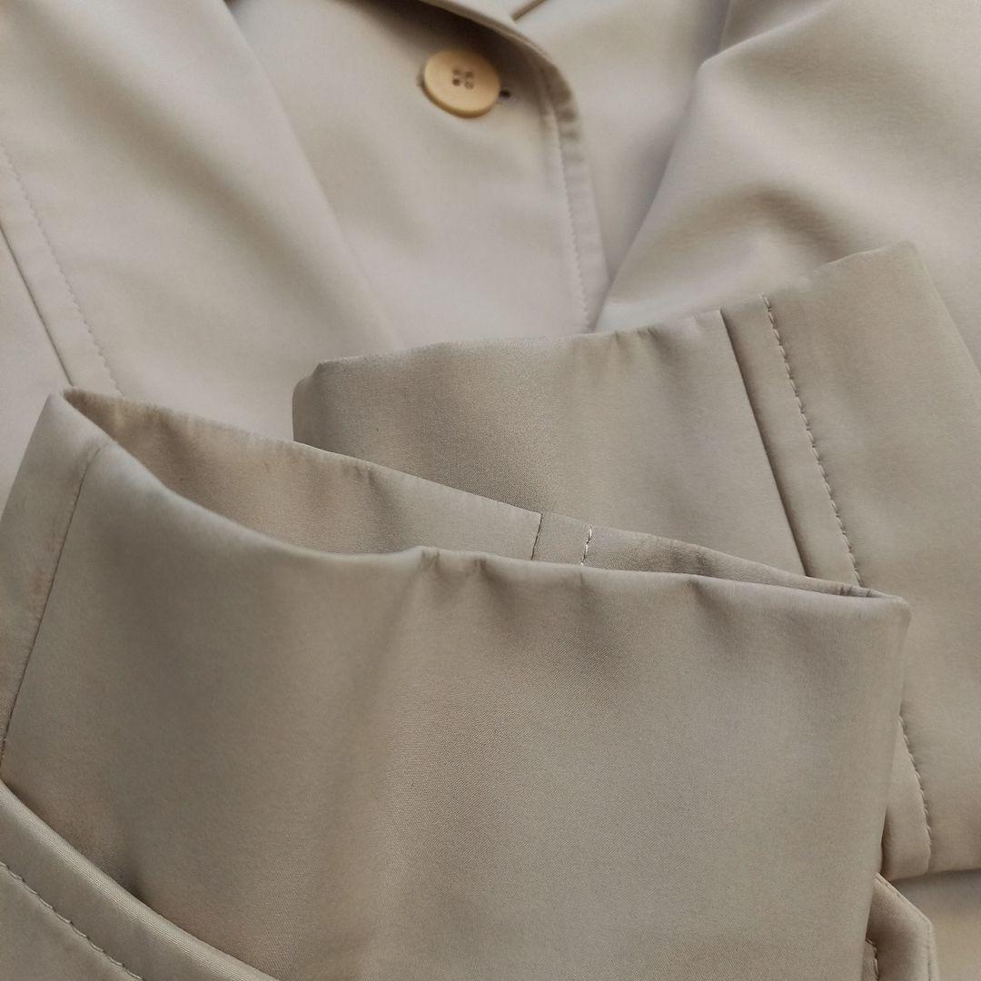 バーバリーロンドン　ハーフコート　ミドル丈　ノバチェック　ベルト付き　L