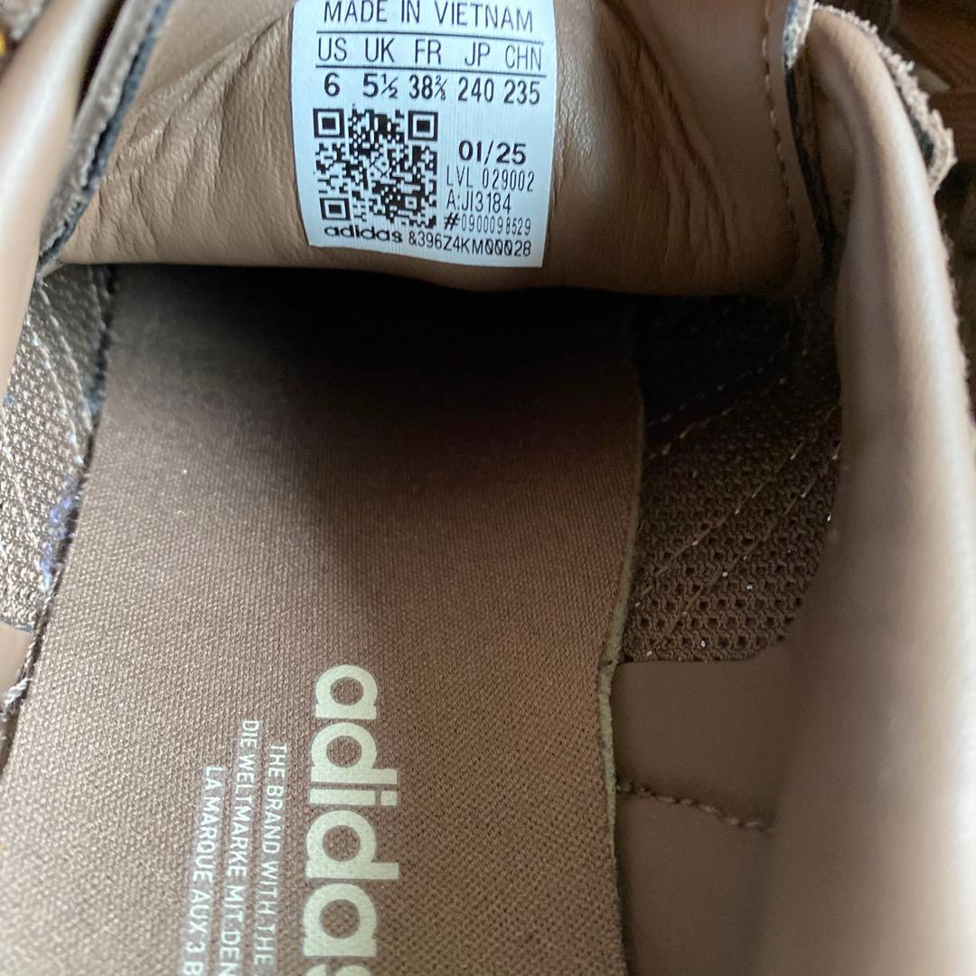 adidas Samba OG ブラウン US6