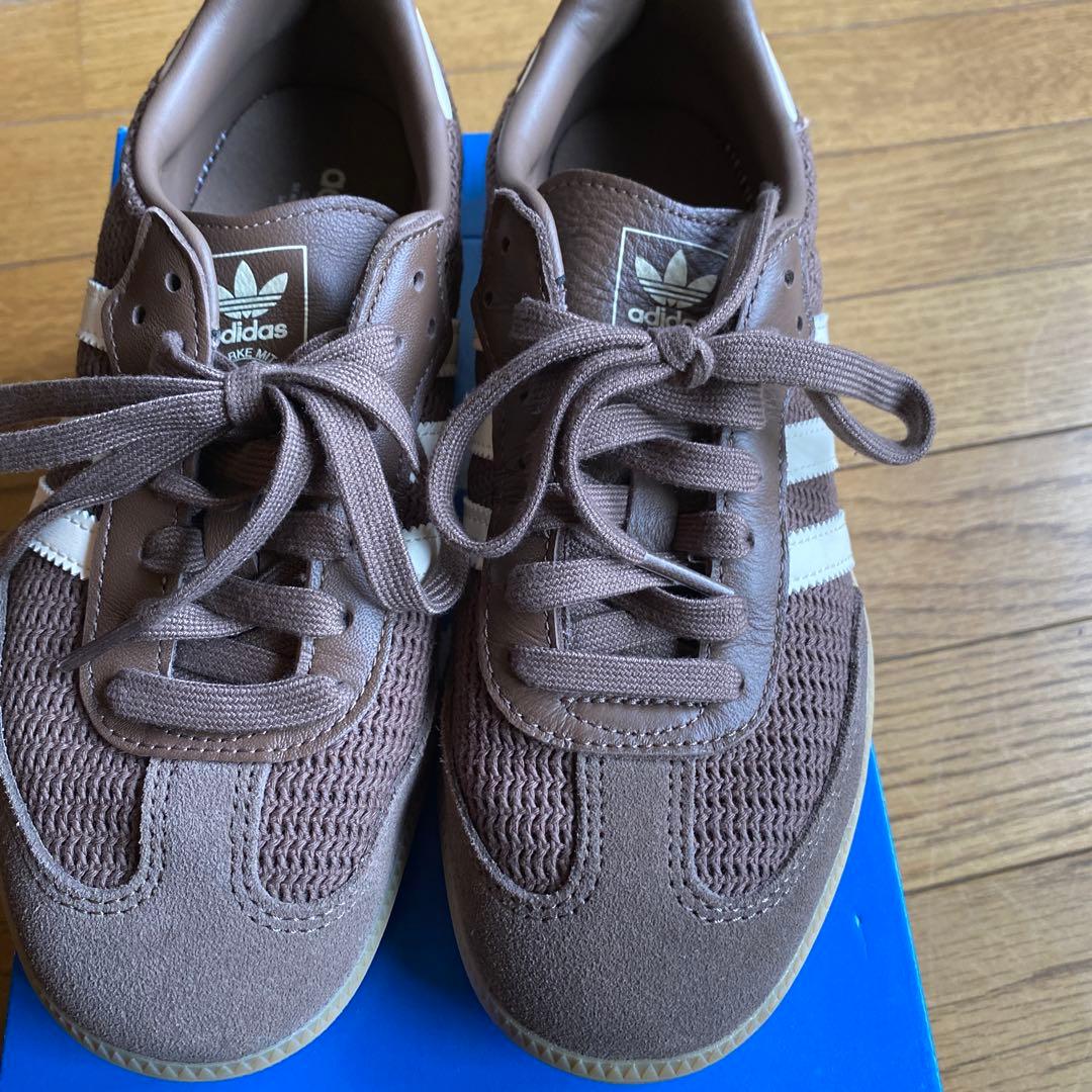 adidas Samba OG ブラウン US6
