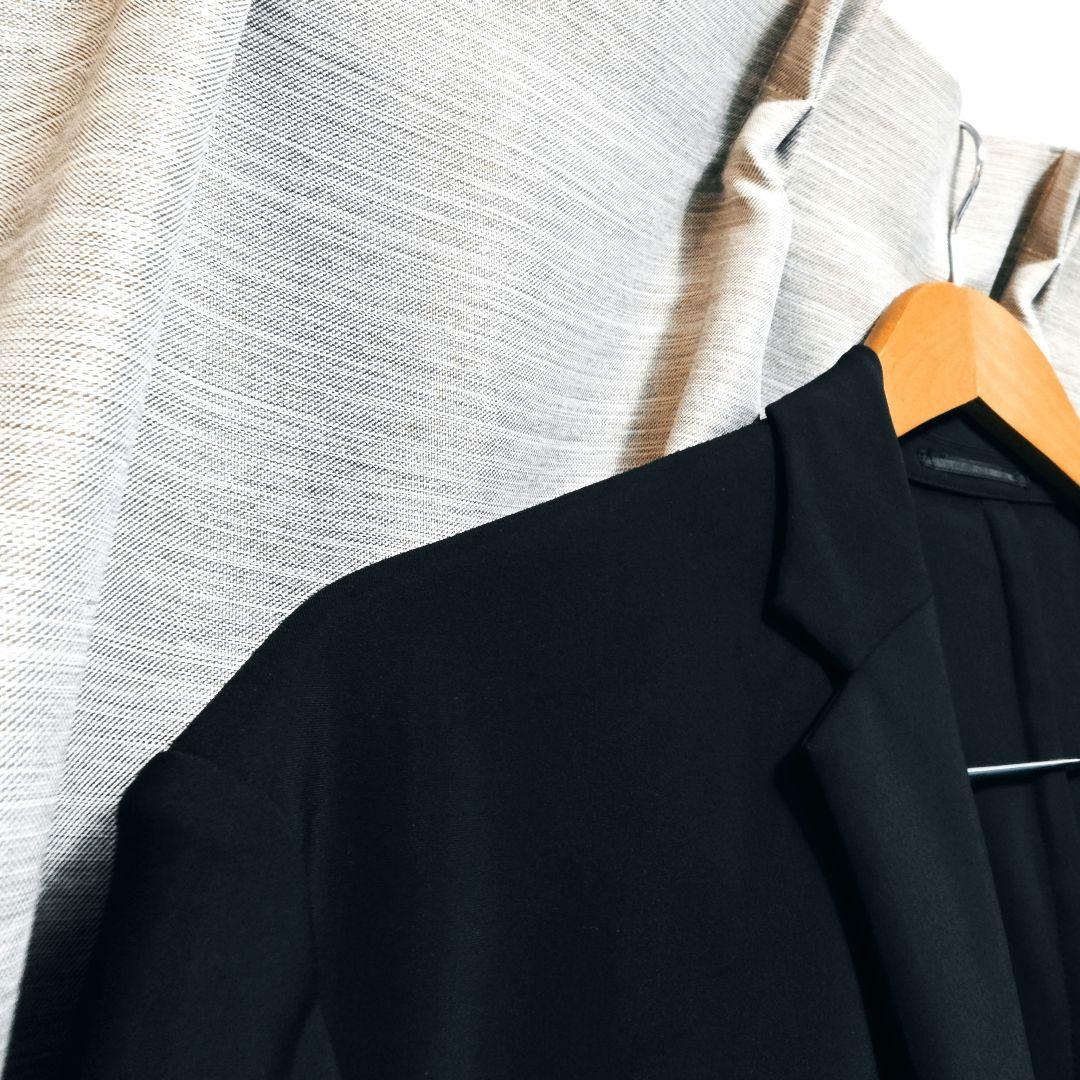 【美品：Theory】高機能ジャージー ジャケット「L：ブラック」