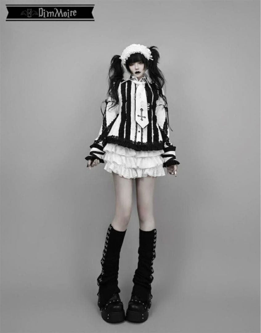 DimMoire【ディムモアール】フリルミニスカパン White