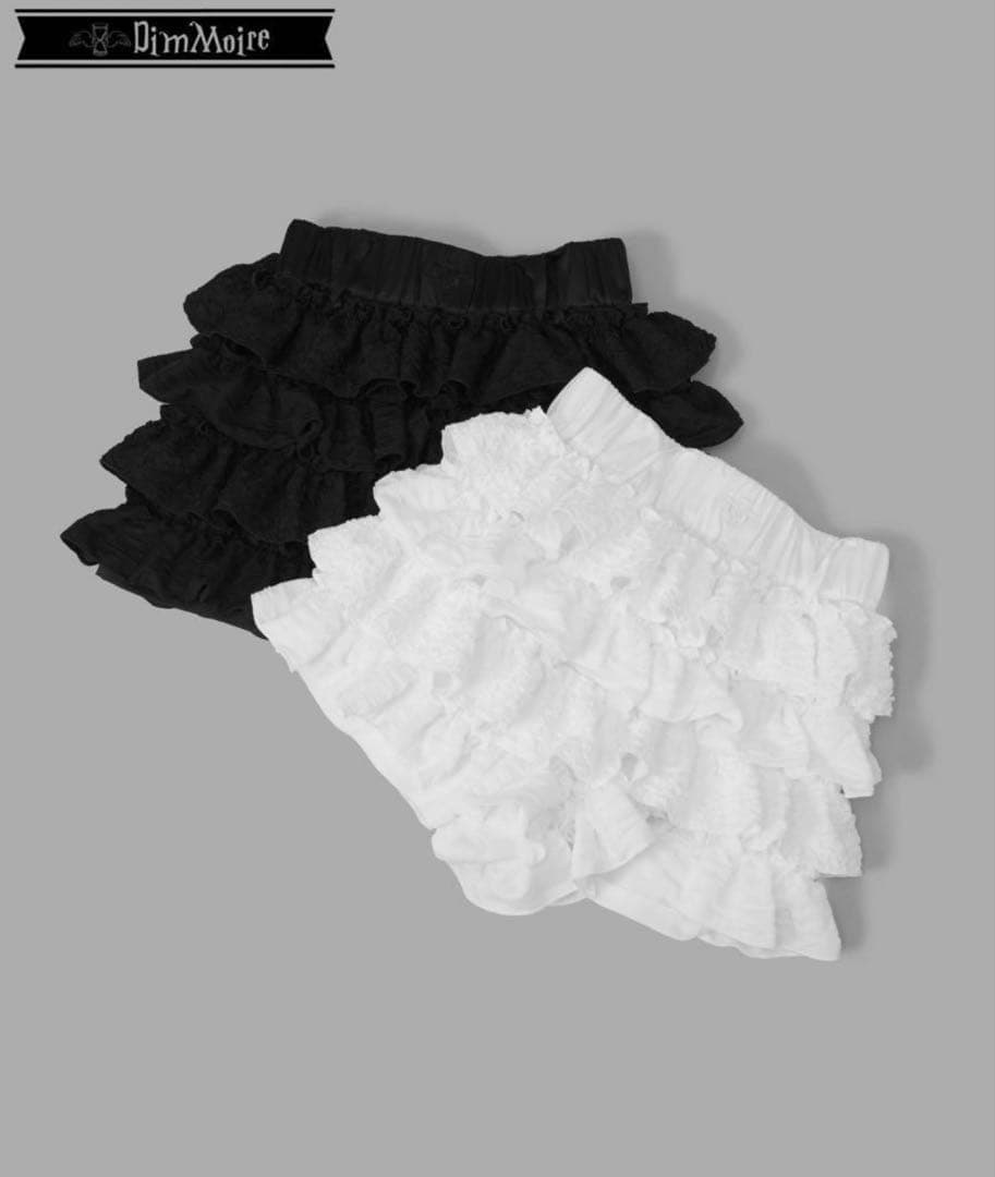 DimMoire【ディムモアール】フリルミニスカパン White