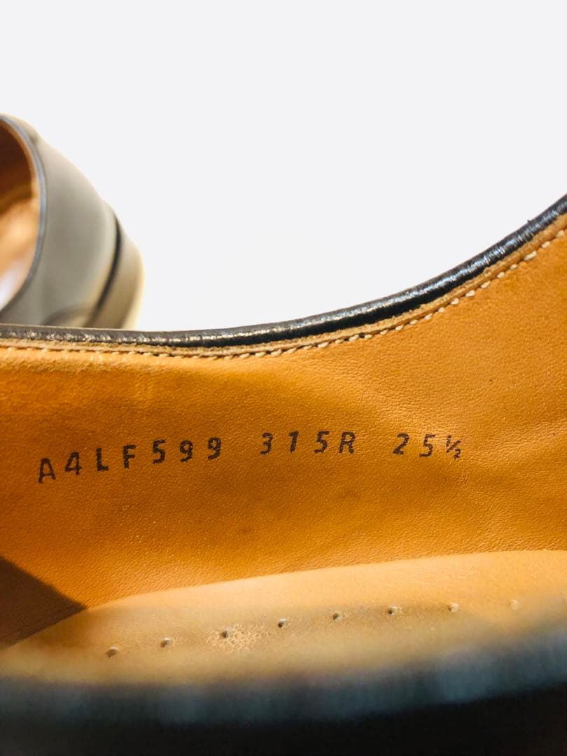 ★超美品★定価34,100！リーガル 315R ストレートチップ 25.5EE