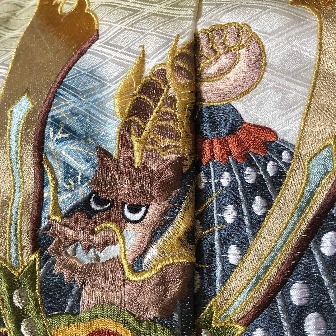 【美品　未使用品】豪華刺繍　七五三 5歳　男の子　逸品　羽織　着物　袴　セット