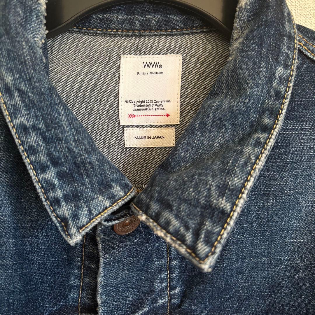 WMV 101XX デニムジャケット ダメージ visvim