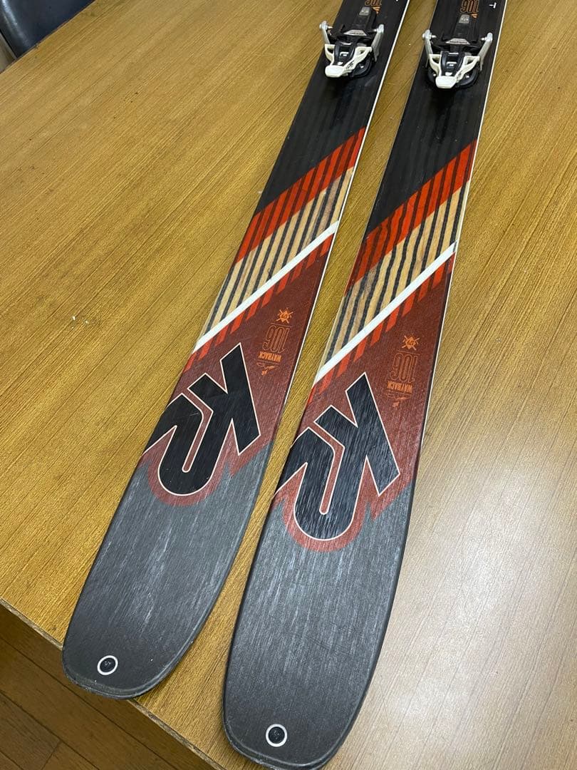山スキーK2 ウェイバック106 179cm TECビン、BDシール付セット