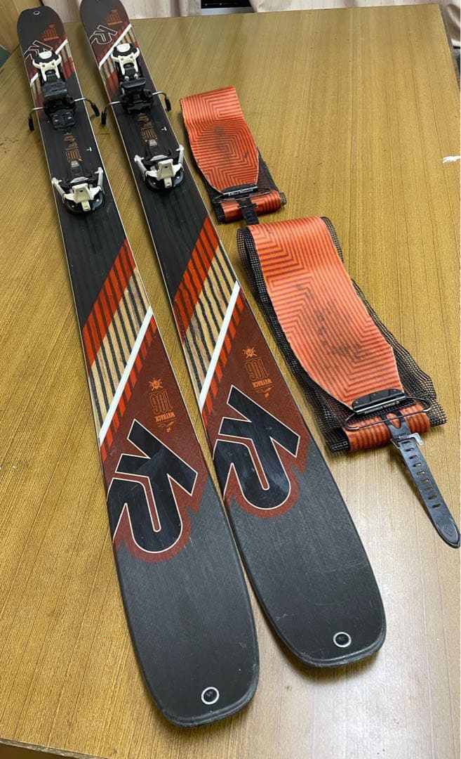 山スキーK2 ウェイバック106 179cm TECビン、BDシール付セット