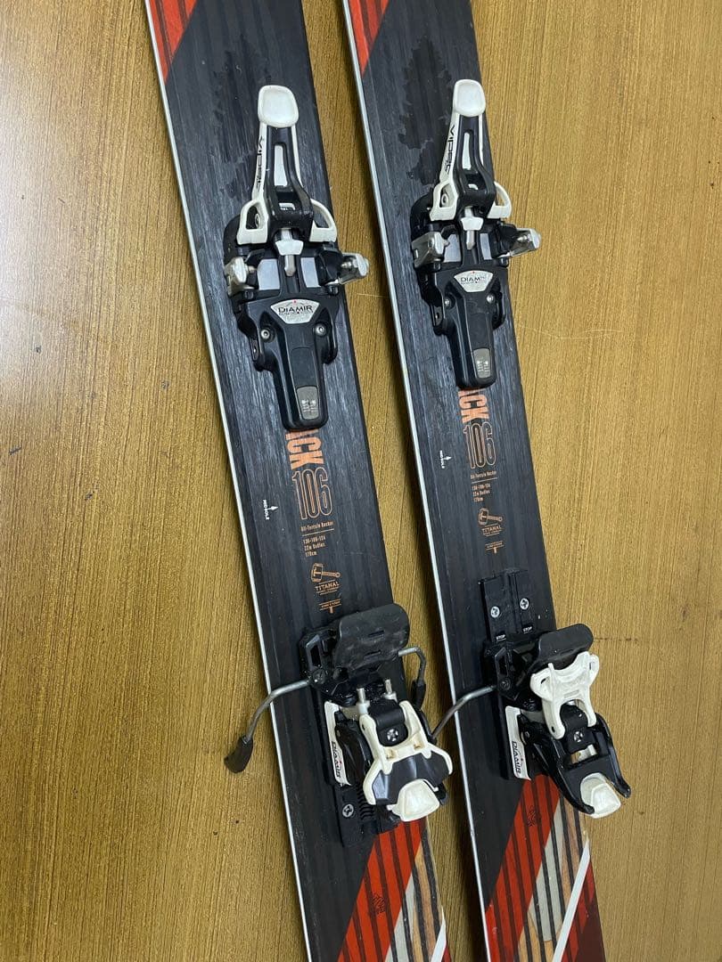 山スキーK2 ウェイバック106 179cm TECビン、BDシール付セット