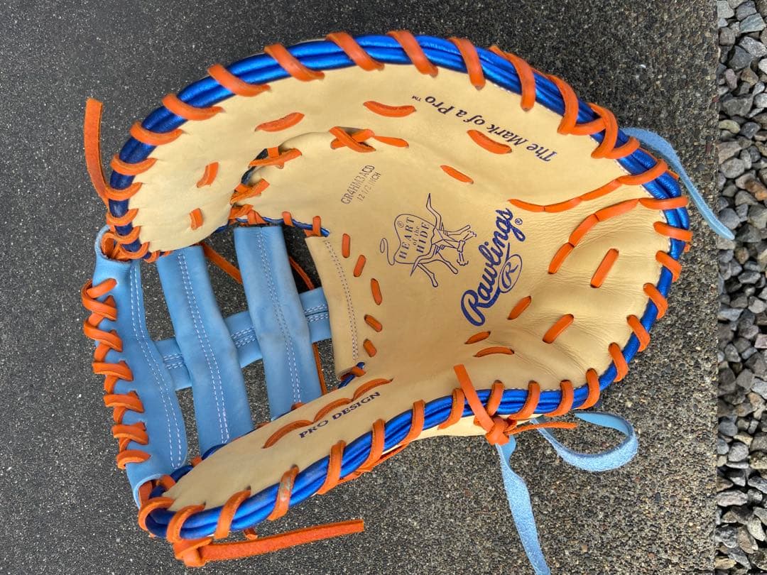 野球 ファーストミット 軟式 大人 ローリングス キャメル　サックス　グローブ