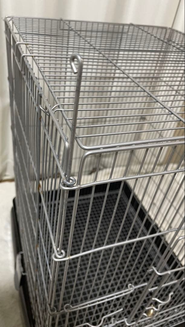 送料込み　SANKO イージーホーム４０ハイ　BK ブラック ステンレス　ケージ