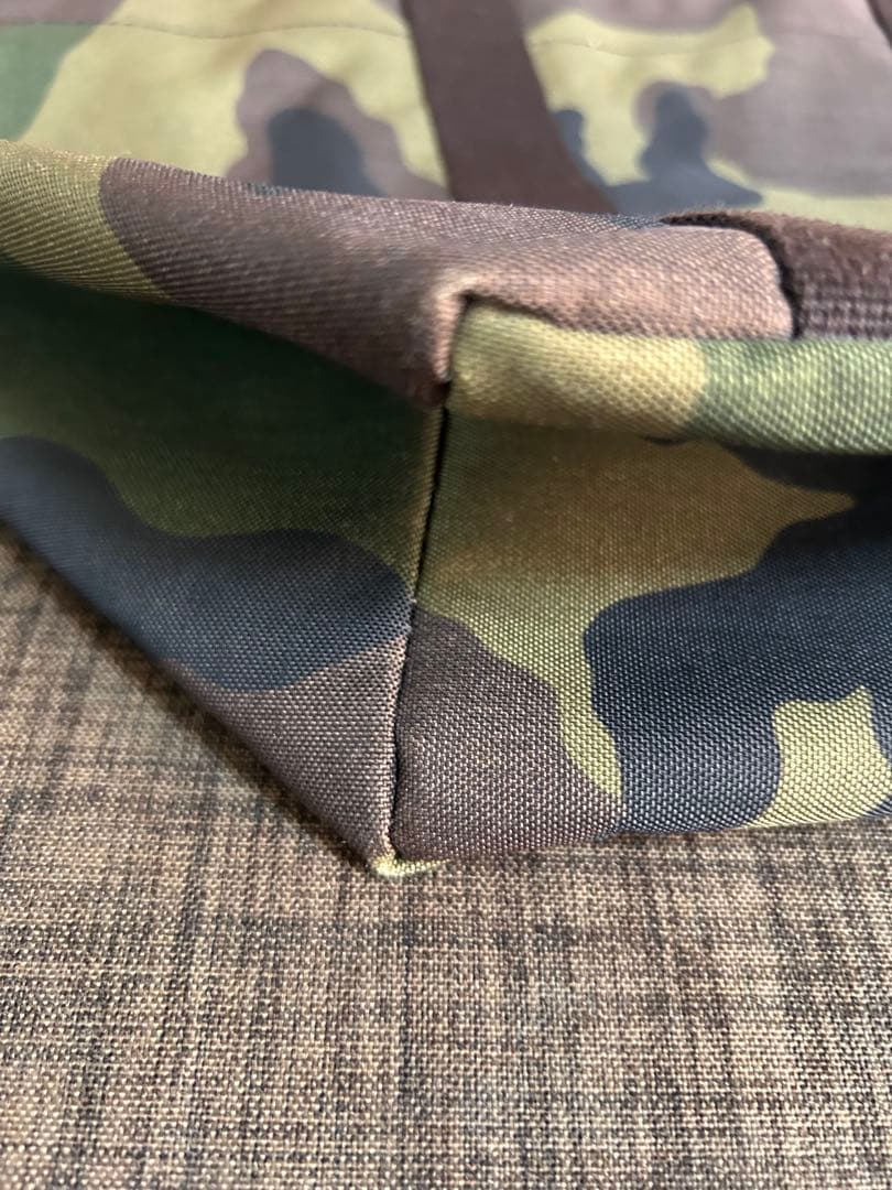 Herve Chapelier エルベシャプリエ　カモフラトートバッグ