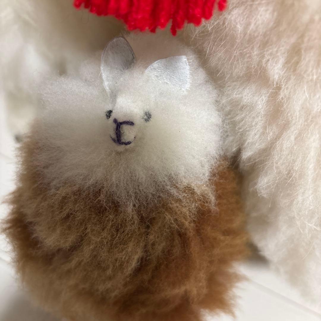 アルパカ　置物　ぬいぐるみ
