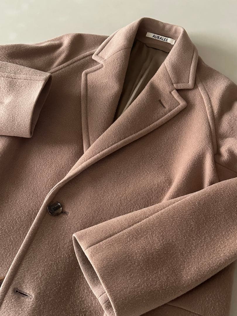 【美品】AURALEE オーラリー カシミヤコート