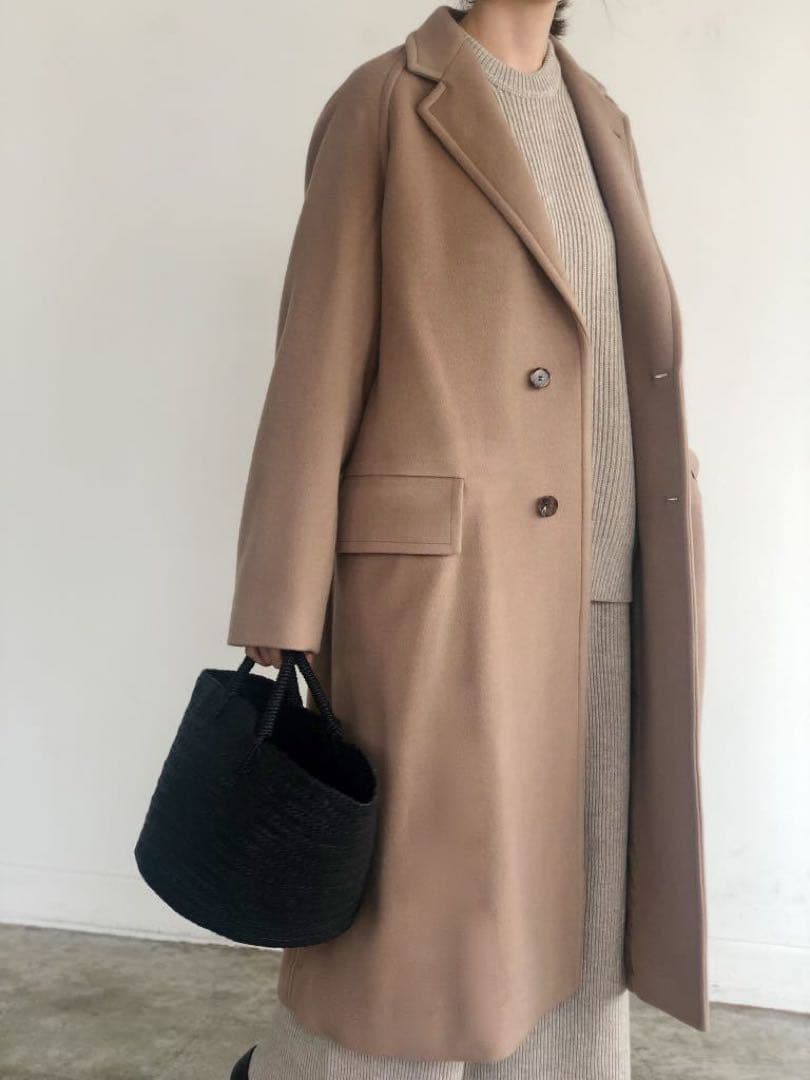 【美品】AURALEE オーラリー カシミヤコート