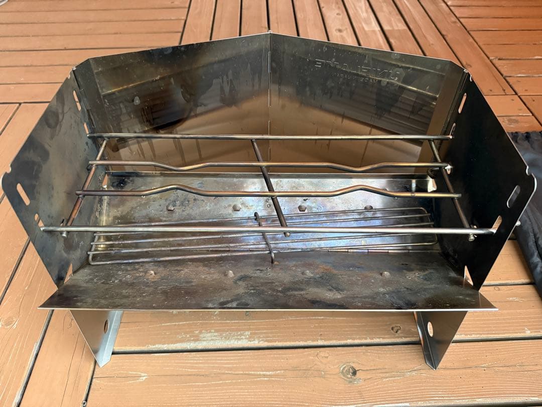 廃盤品UNIFLAME薪グリルレギュラー