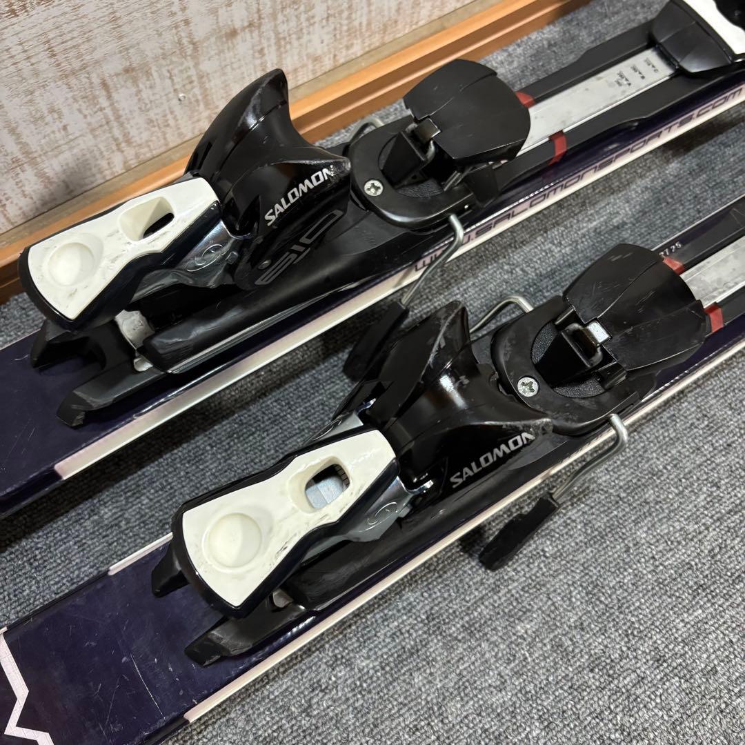 【送料無料】SALOMON カービングスキーストック付き