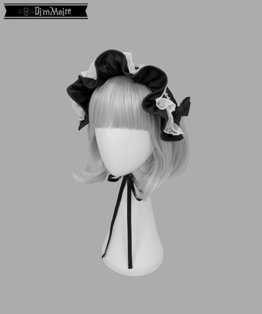 DimMoire 儚骸ヘッドドレス【Black】