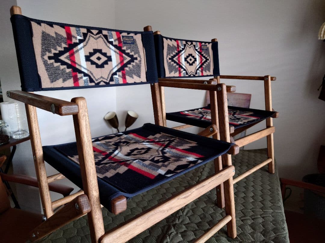 【セット】PENDLETON ペンドルトン オリジナルフォールディングチェアーS