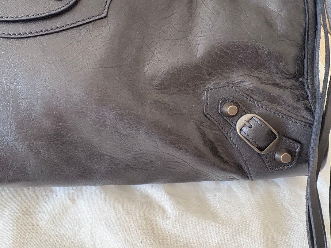 Ss 新品・未使用　BALENCIAGA シティ バッグ　ブラック