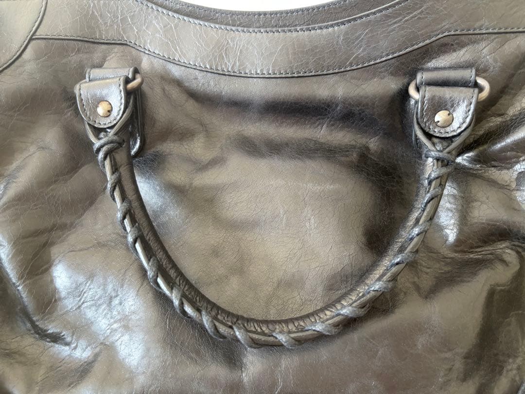 Ss 新品・未使用　BALENCIAGA シティ バッグ　ブラック