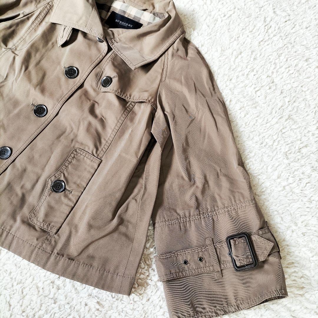 BURBERRY LONDON ショートトレンチコート ノバチェック M