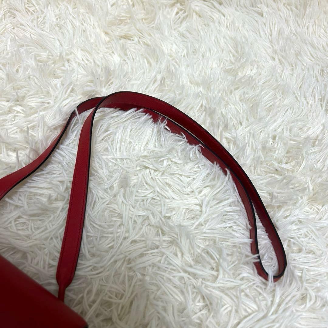 エルメス THULE スーリーショルダーバッグ ルージュ クシュベル