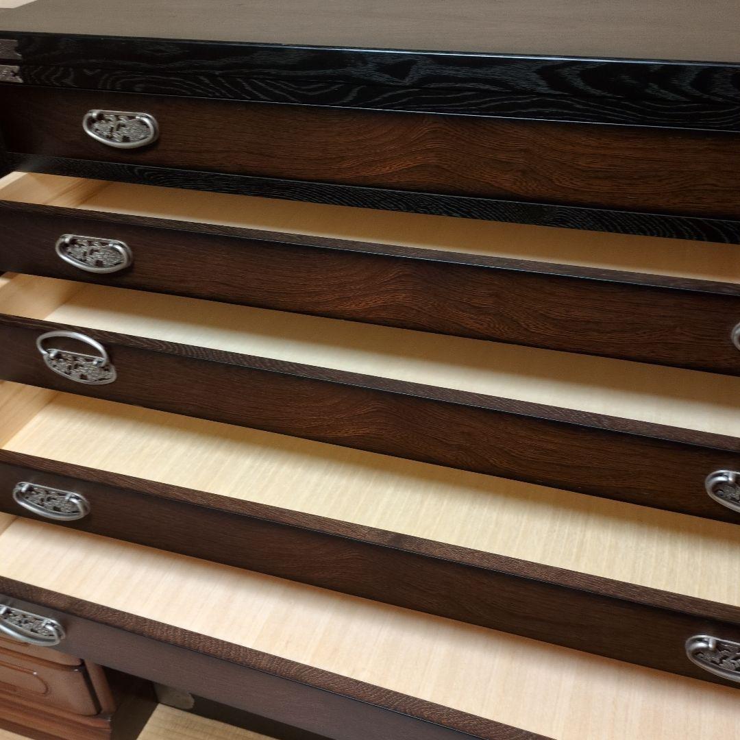 木製衣類収納ケース 10引き出し