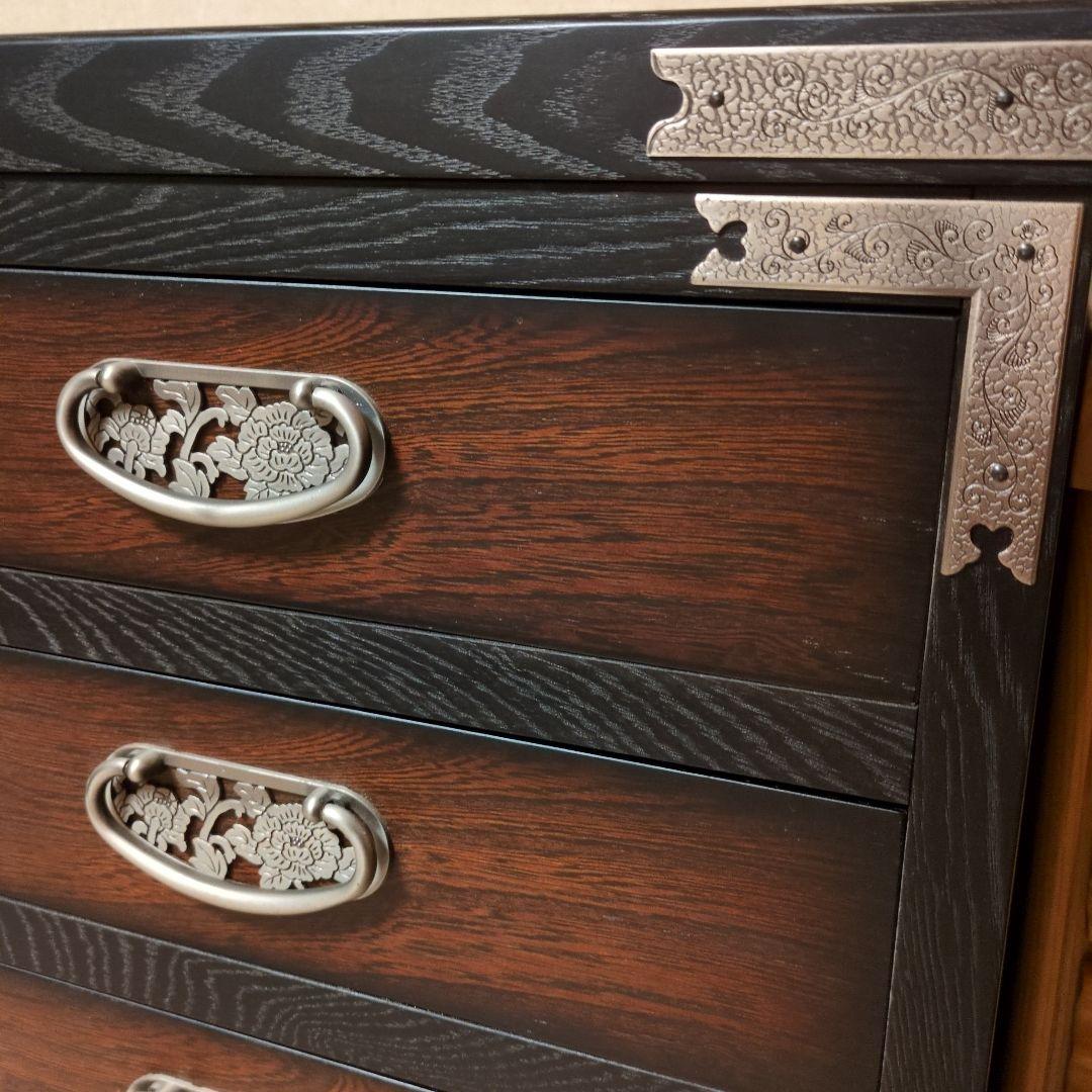 木製衣類収納ケース 10引き出し