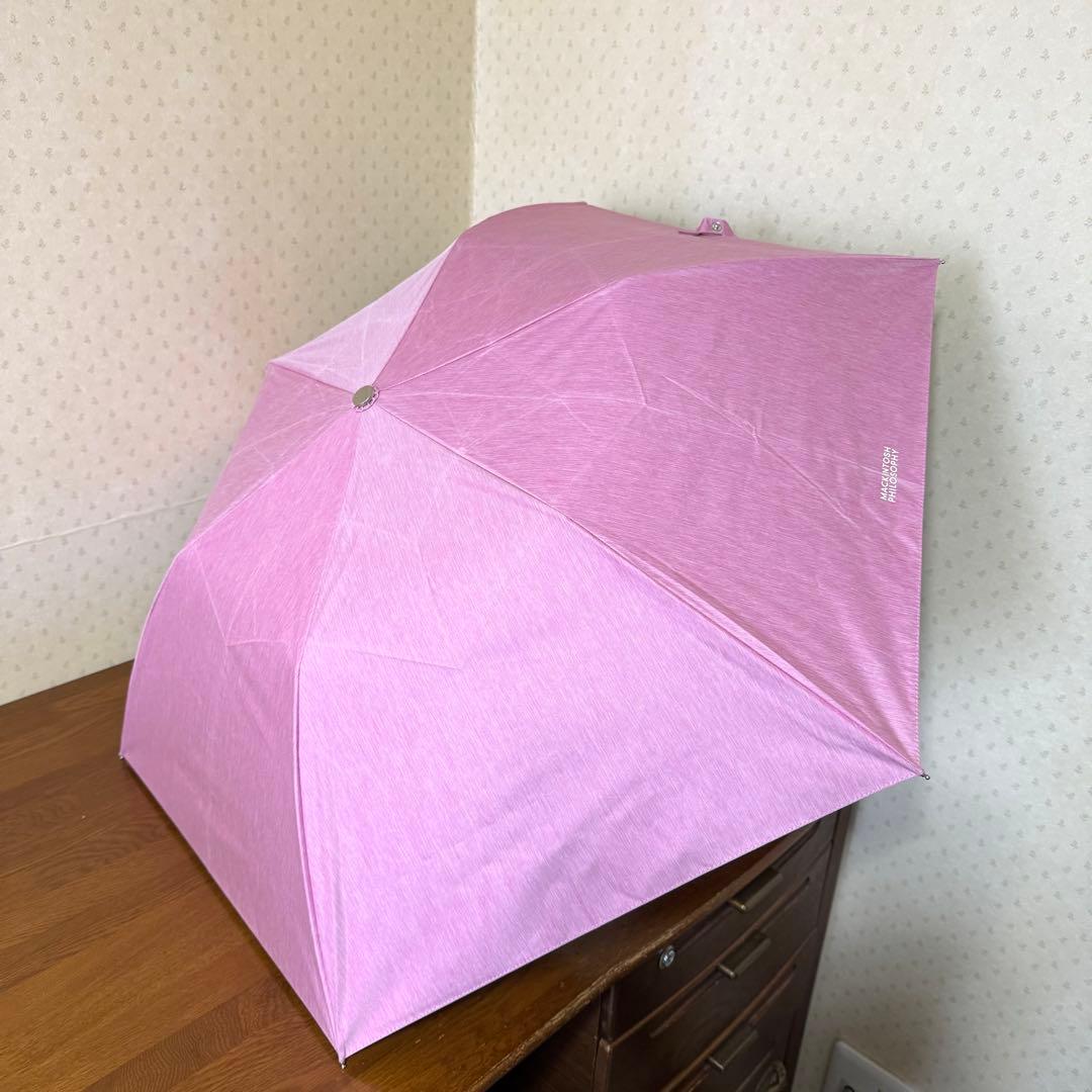 ★新品★マッキントッシュフィロソフィー　晴雨兼用　日傘　楽折　1級遮光　軽量