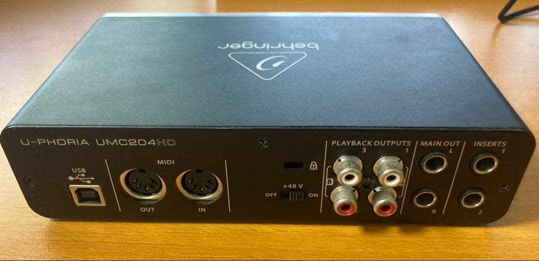 DTM・DAW Behringer U-PHORIA UMC204HD