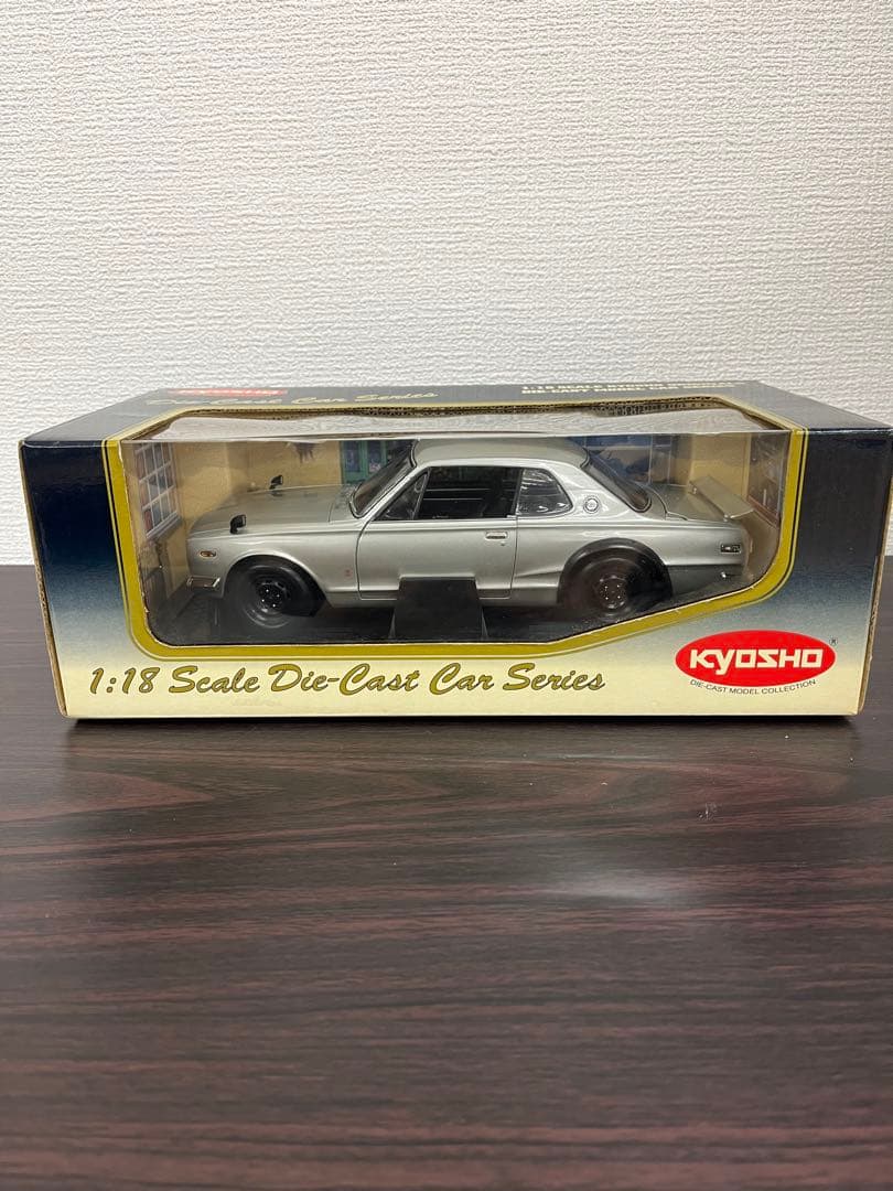 京商Nissan Skyline ハコスカGTR 1/18 シルバー