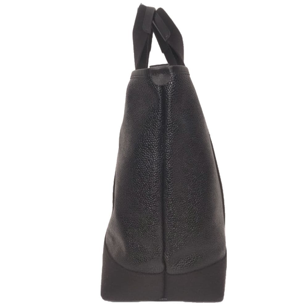 ✨未使用級✨TOPKAPI　スコッチグレイン　ネオレザー　トートバッグ　A4　黒