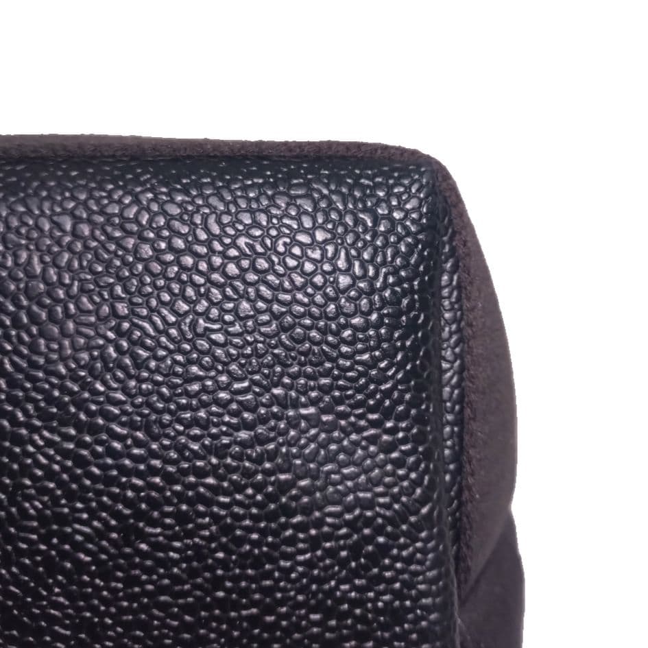 ✨未使用級✨TOPKAPI　スコッチグレイン　ネオレザー　トートバッグ　A4　黒