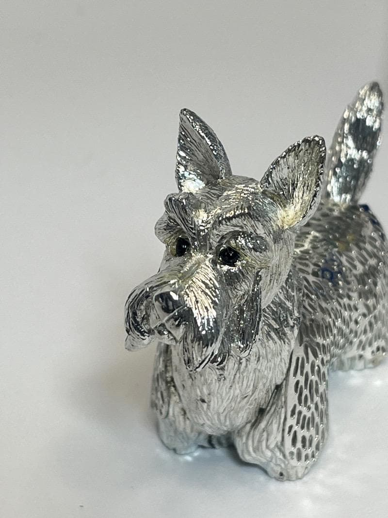 クリストフル リュミエール コレクション スコティッシュテリアル フィギュリン