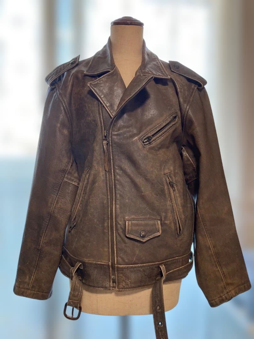 CHARLES CHEVIGNON レザーライダースジャケット