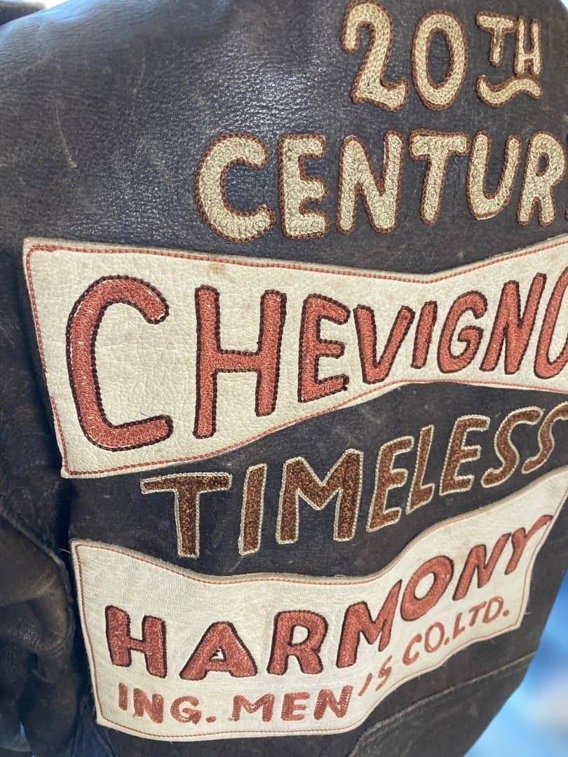 CHARLES CHEVIGNON レザーライダースジャケット