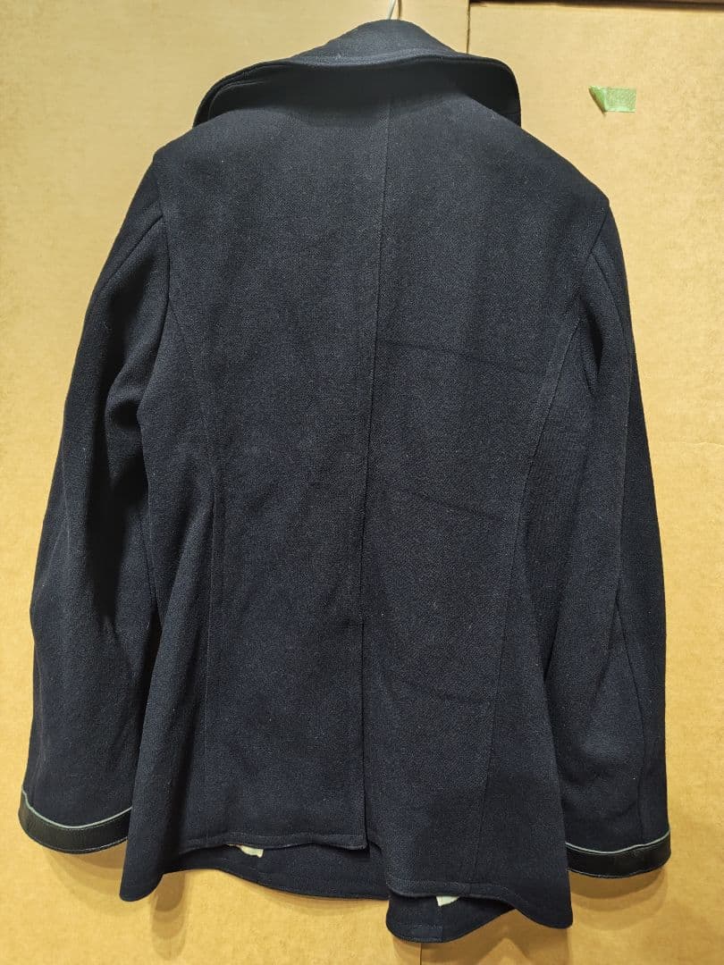 ナイジェルケーボン 40s NAVY Pコート ピーコート 状態良好 48
