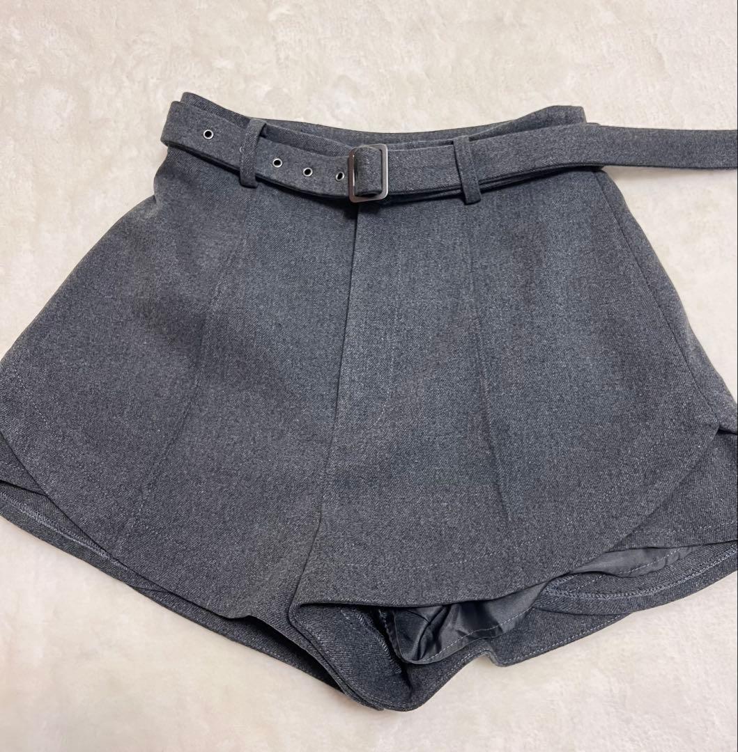 Darich ダーリッチ サイドスリットハイウエストショートパンツ Sサイズ