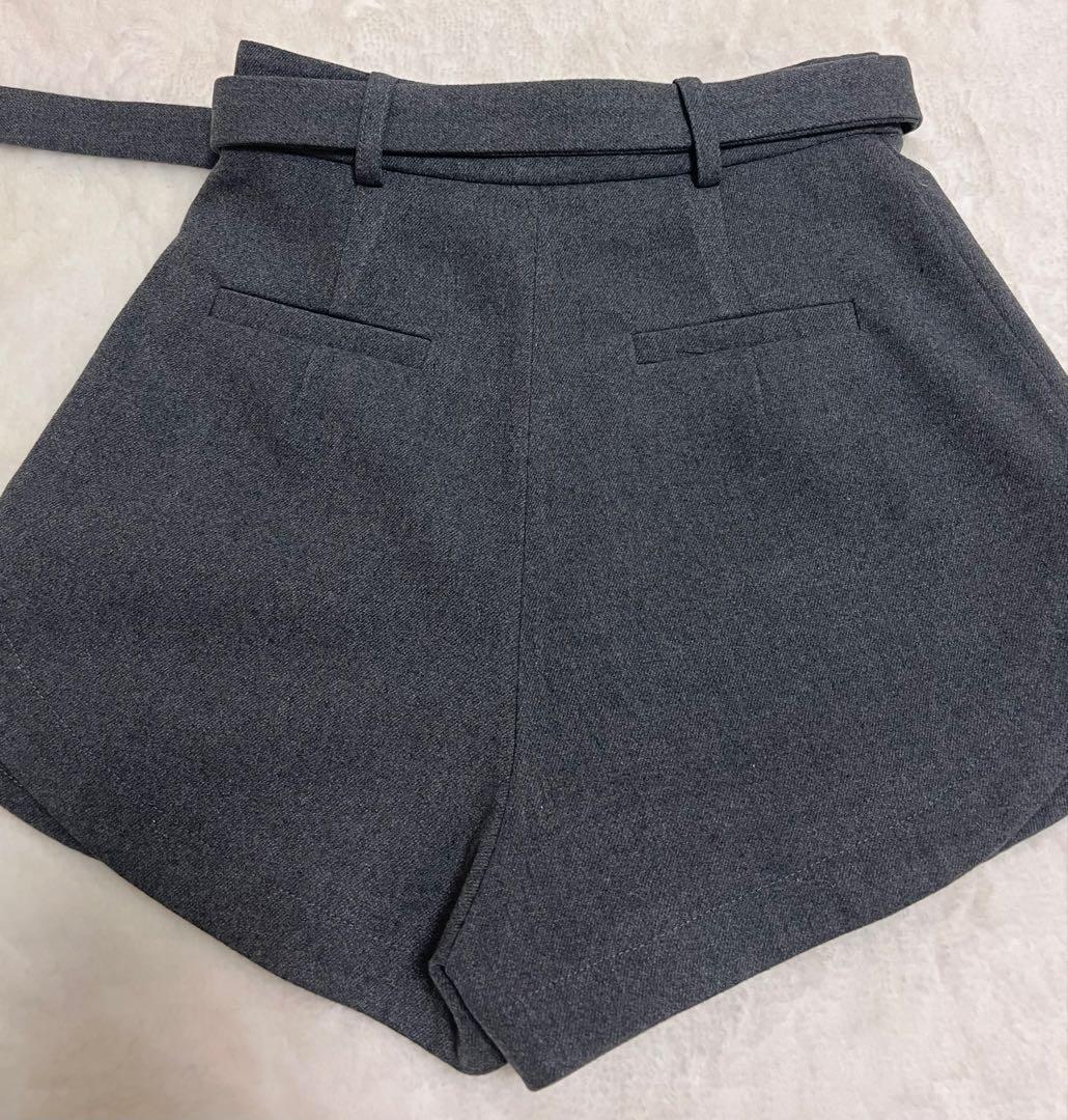 Darich ダーリッチ サイドスリットハイウエストショートパンツ Sサイズ