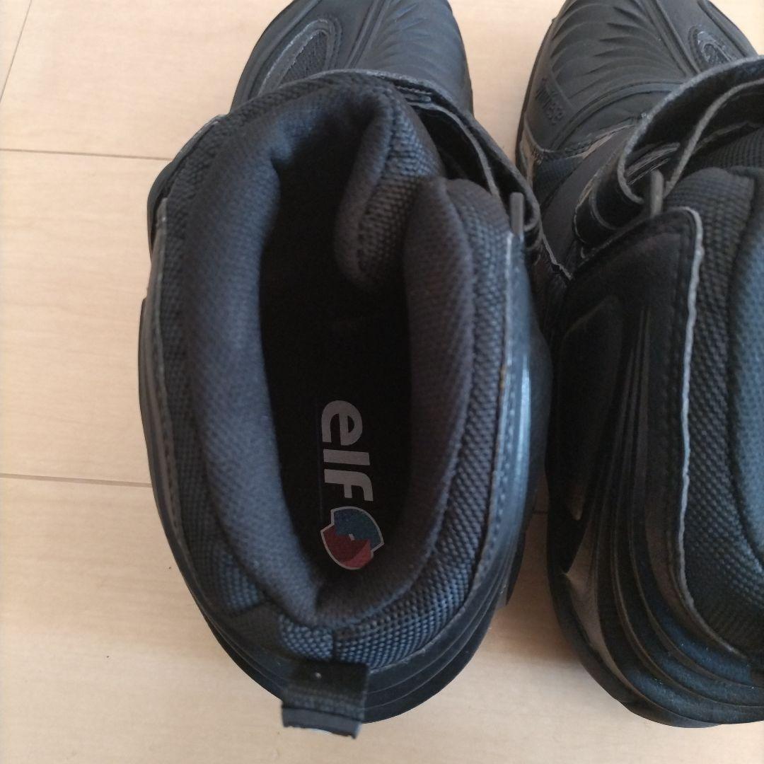 elf バイク用靴 ブラック