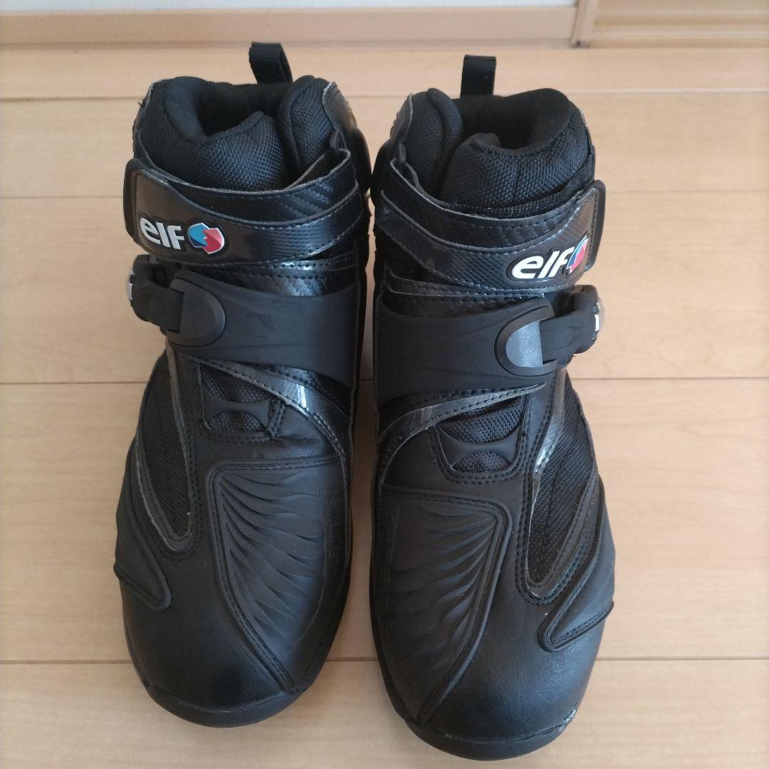 elf バイク用靴 ブラック